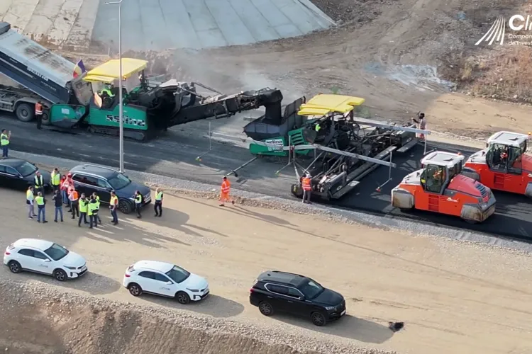 Autostrada Transilvania, aproape de momentul mult așteptat: un tronson a ajuns la 78% și ar putea fi dat în folosință înainte de termenul oficial