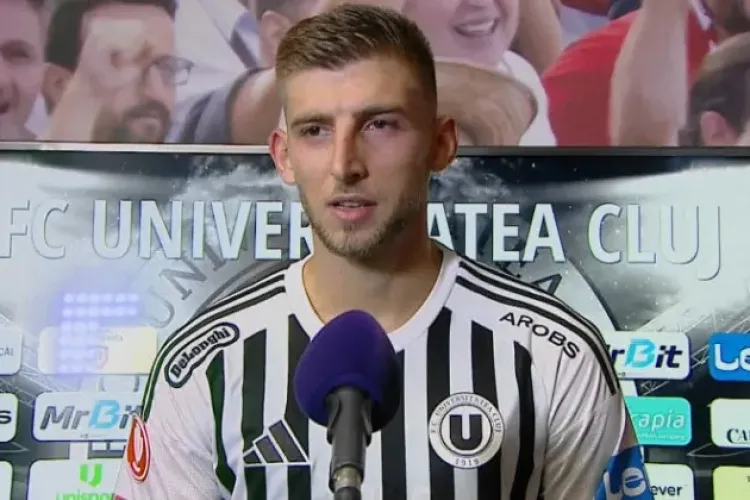 Atacantul lui U Cluj, reacție neașteptată după meciul România - Bosnia 2-4: „Să fie o asemenea diferență…”