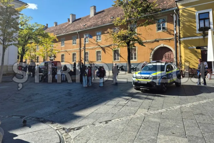 VIDEO. Ce au descoperit polițiștii clujeni după ce o bombă a fost anunțată într-un liceu din Cluj-Napocai! Elevii au fost evacuați în timpul cursurilor
