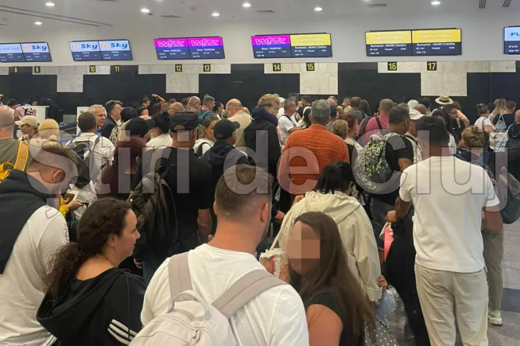 VIDEO. Peste 100 de turiști români blocați pe aeroportul din Sharm el-Sheikh! Clujenii nu știu dacă mai ajung acasă: „Bătaie de joc”
