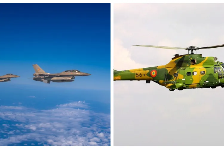 Armata Română, în alertă! Două avioane militare și un elicopter au fost ridicate de la sol. A fost trimis mesaj RO-ALERT 