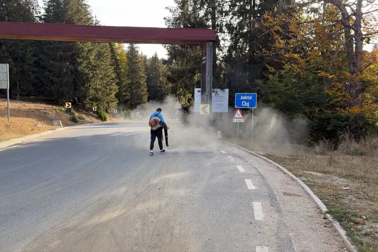 Drumul spectaculos spre Barajul Drăgan e luat la curățat! Consiliul Județean Cluj intervine pe traseul care leagă Apusenii de Bihor