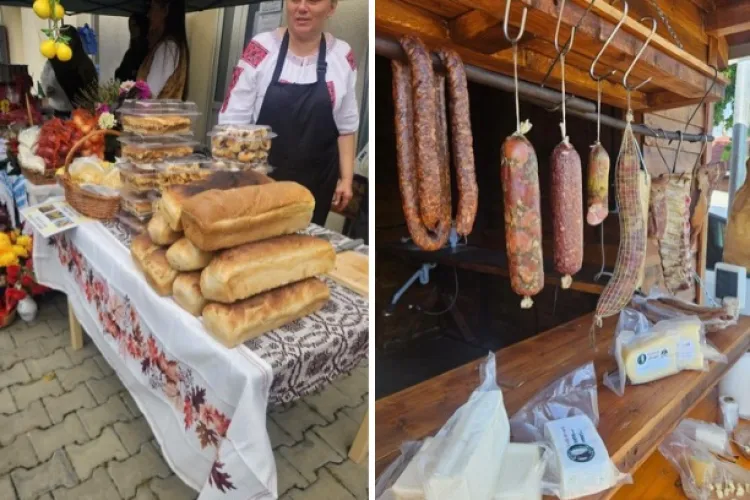 Unde găsești sâmbătă pâine de casă, slănină, zacuscă și crizanteme la un loc? O comună de lângă Cluj-Napoca deschide piața producătorilor locali, de la 9