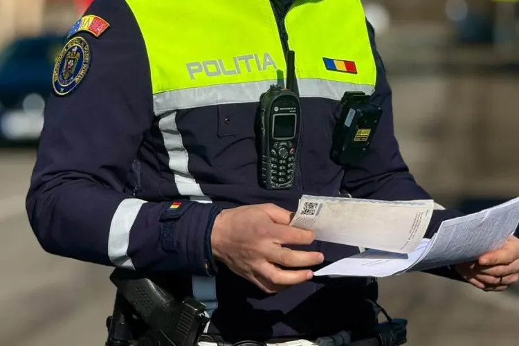 Telefonul la volan îi costă scump pe șoferii din Cluj! 78 de sancțiuni într-o săptămână, plus 189 de abateri de la centură. Cifrele acțiunii poliției