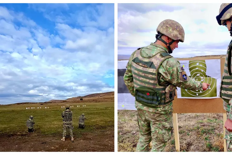 Emoții mari pentru viitorii soldați ai Clujului! Au trecut prin probe militare solicitante înainte de a îmbrăca uniforma de militar profesionist
