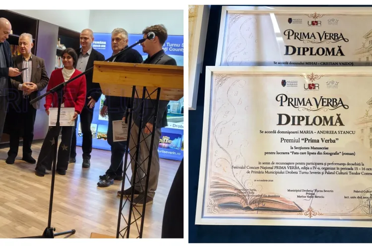 O elevă din Cluj-Napoca a câștigat un premiu național de literatură cu romanul său: „În spatele fiecărei tragedii au existat oameni”
