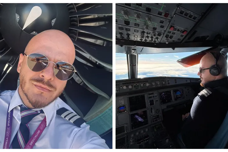 De la barman la pilot de avion! Povestea impresionantă a unui fost student din Cluj-Napoca