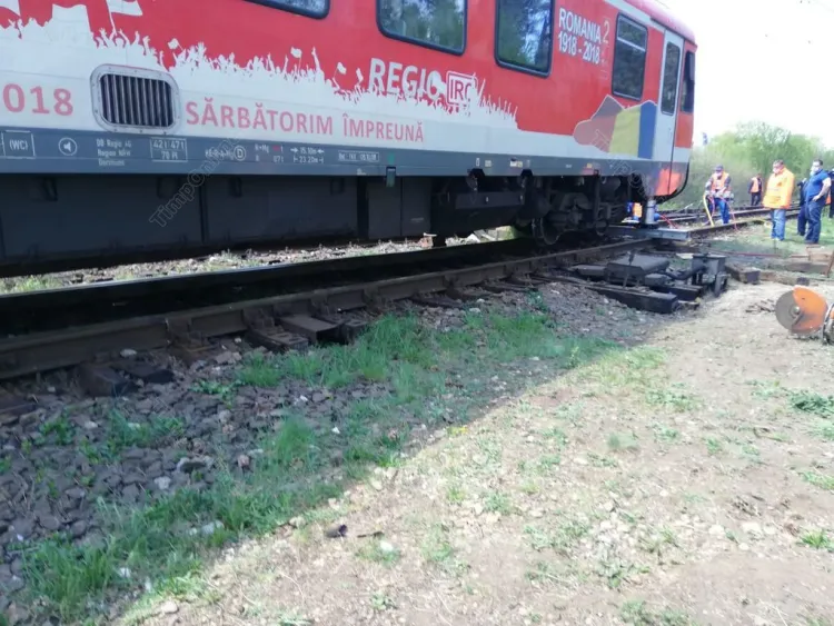 Accident pe șine, între două stații de cale ferată din Cluj! Un tren de călători a lovit o persoană. În ce stare se află victima