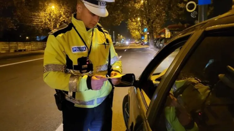 Peste 850 de amenzi aplicate de polițiștii din Cluj într-o săptămână. Zeci de șoferi au rămas fără permis