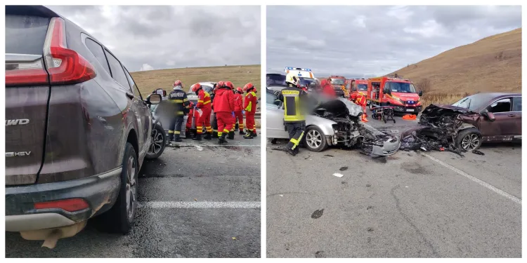 Cum s-a produs accidentul de pe centura Vâlcele – Apahida. O femeie, vinovată pentru coliziune