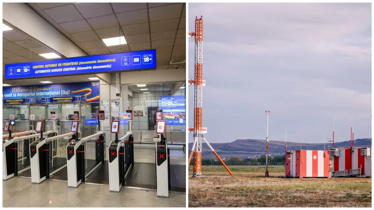 Schimbare uriașă pe Aeroportul din Cluj! Pasagerii vor trece mai rapid de controlul pașapoartelor, iar avioanele vor putea ateriza și pe ceață densă