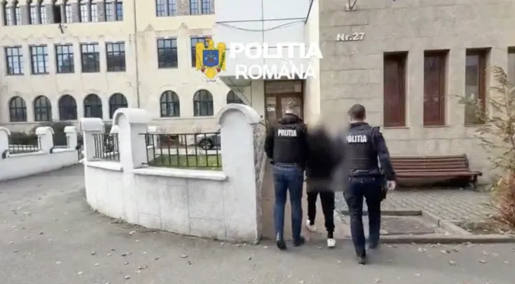 VIDEO. Scandalagiul din Cluj care a lăsat în urma sa multiple victime a fost arestat! A strâns de gât un om de 61 de ani și a spart ușa unui vecin cu bâta