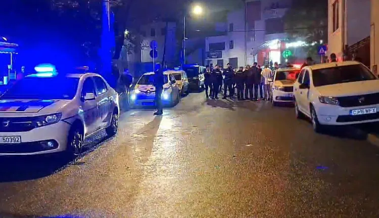 Tânăr de 23 de ani, reținut după o bătaie generală pe strada Piezișă din Cluj-Napoca. De la ce ar fi pornit scandalul
