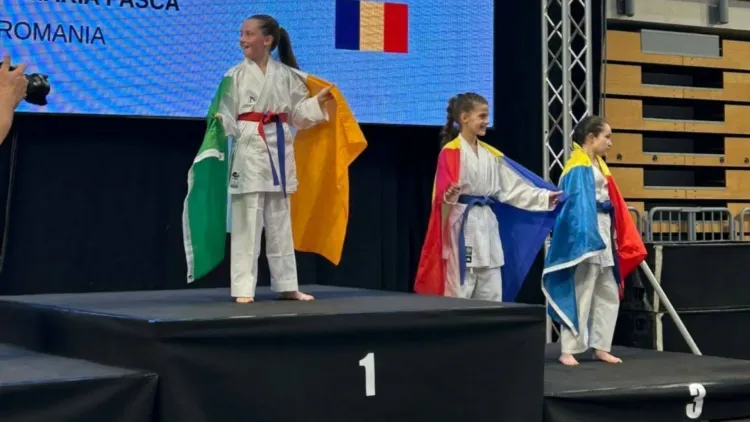 Performanță extraordinară pentru elevii din Florești la Campionatul Mondial din Slovenia! Trei tineri sportivi au urcat pe podium