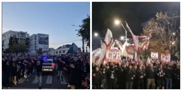 Scandal la meciurile din Gruia. Locuitorii, nemulțumiți de problemele create de fani: „Noi trebuie să ne mutăm mașinile pentru a nu fi vandalizate”
