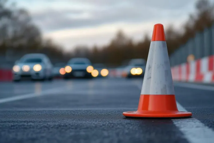 Atenție, șoferi! Restricții pe un drum național din județul Cluj. Mașinile trec pe rând, dirijate de piloți, până la ora 16.00. Iată unde se lucrează azi