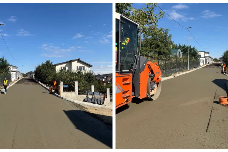 Vești bune pentru locuitorii din Dezmir. O stradă din localitate, tot mai aproape de asfaltare. Proiectul este finanțat din fonduri europene