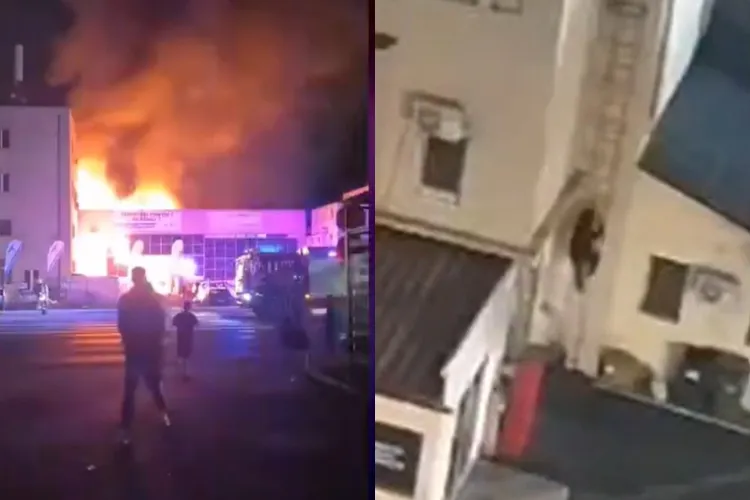 VIDEO. Sabotori coordonați de Rusia au provocat incendiul de lângă o fabrică de armament din Transilvania! Anunțul SRI