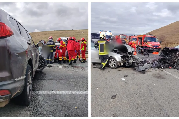 Cum s-a produs accidentul de pe centura Vâlcele – Apahida. O femeie, vinovată pentru coliziune