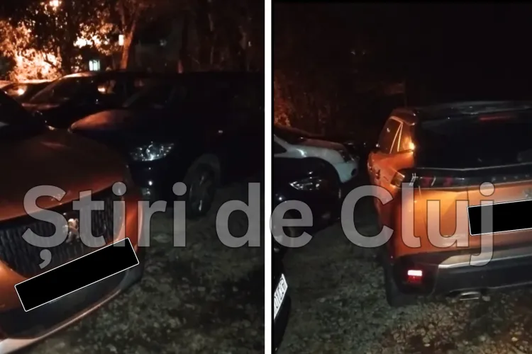 Amenințări pentru un loc de parcare improvizat în Cluj! Un clujean acuză că i-a fost blocată intenționat mașina: „S-a pus stăpânire pe domeniul public!”