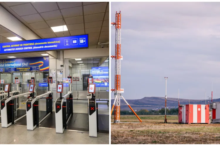 Schimbare uriașă pe Aeroportul din Cluj! Pasagerii vor trece mai rapid de controlul pașapoartelor, iar avioanele vor putea ateriza și pe ceață densă