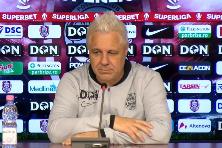 Marius Șumudică, decizie șoc înainte de CFR Cluj – „U” Cluj. Antrenorul a anunțat cum protestează la marele derby din Cluj