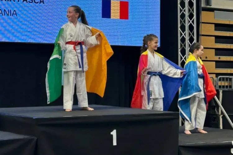 Performanță extraordinară pentru elevii din Florești la Campionatul Mondial din Slovenia! Trei tineri sportivi au urcat pe podium