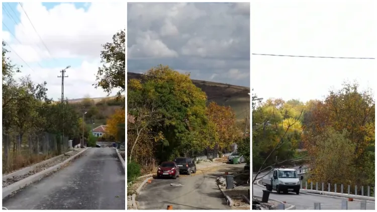 Continuă asfaltările într-o comună de lângă Cluj-Napoca! Mai multe străzi au fost deja modernizate, iar primărița a mers pe teren să verifice lucrările