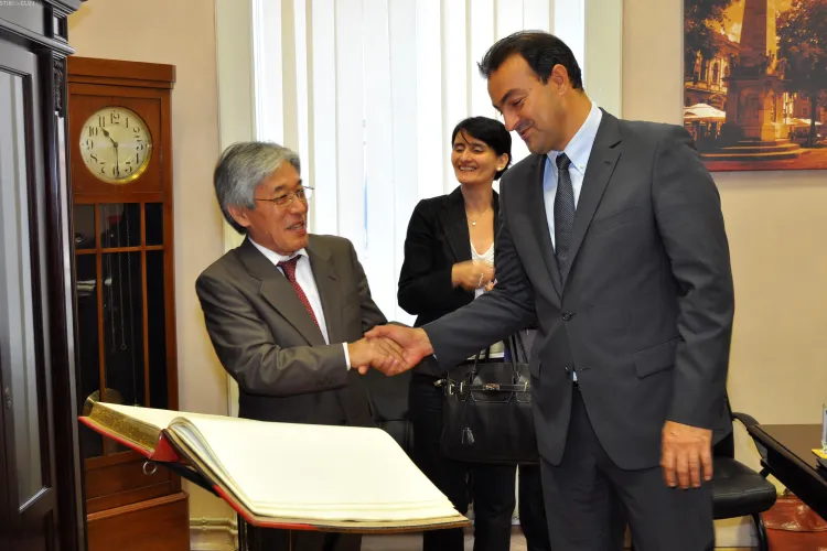 Ambasadorul Japoniei in vizita la Cluj-Napoca: Locul Nokia va fi luat de alti investitori