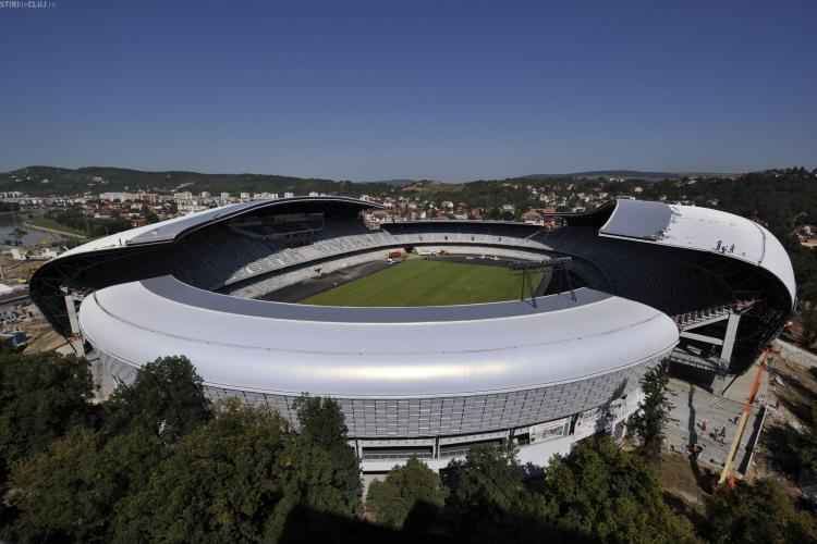 Cluj Arena - Making Of! Imagini senzationale cu "nasterea" stadionului VIDEO