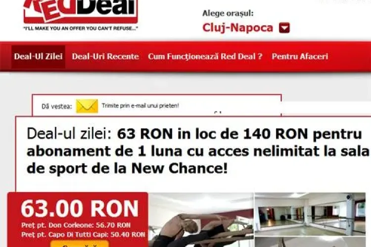 Deal-ul zilei: 63 lei in loc de 140 lei pentru abonament de o luna cu acces nelimitat la sala de sport de la New Chance! (P)