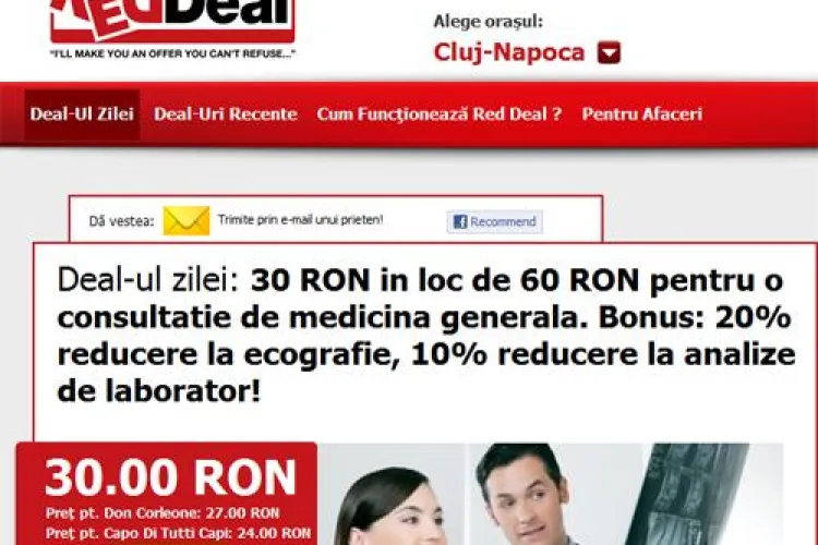 Deal-ul zilei: 30 lei in loc de 60 lei pentru o consultatie de medicina generala la Promedical Center din Cluj (P)