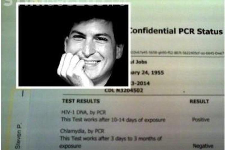 Steve Jobs avea HIV, potrivit WikiLeaks