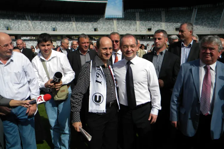 Emotie de suporter: "Hiena" a plans cand a vorbit de Cluj Arena VIDEO