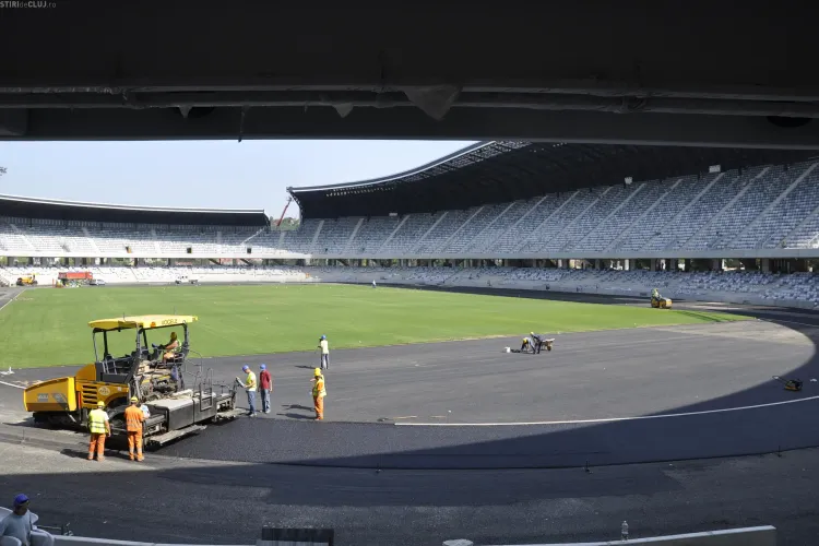 Lucrarile de la stadionul Cluj Arena, analizate de o comisie de receptie a CJ Cluj