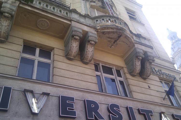Jumatate din cladirile din centrul istoric din Cluj-Napoca sunt deteriorate