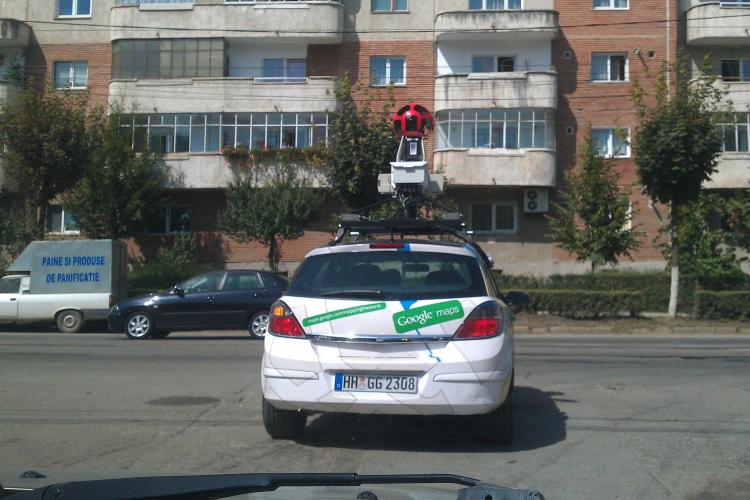 Masina Google Street View "scaneaza" municipiul Cluj-Napoca FOTO