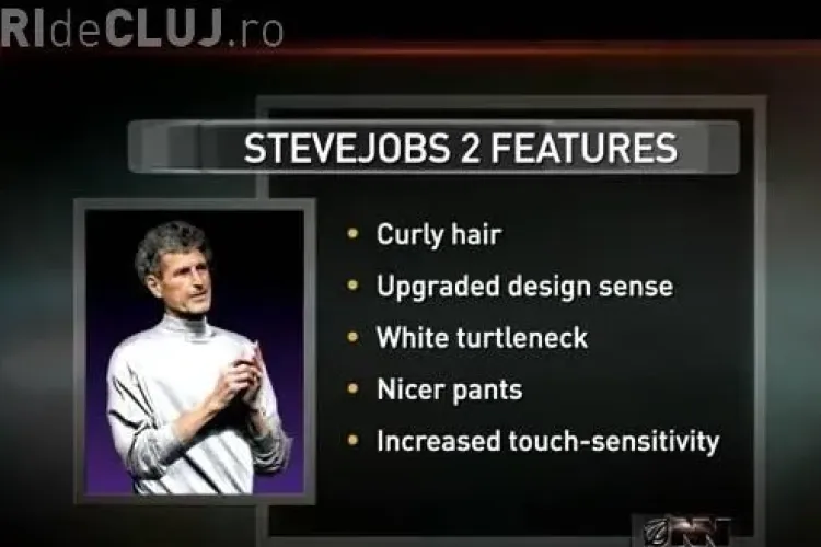 Gluma macabra! Apple il va lansa pe Steve Jobs 2, care sa lucreze 16 ore pe zi VIDEO
