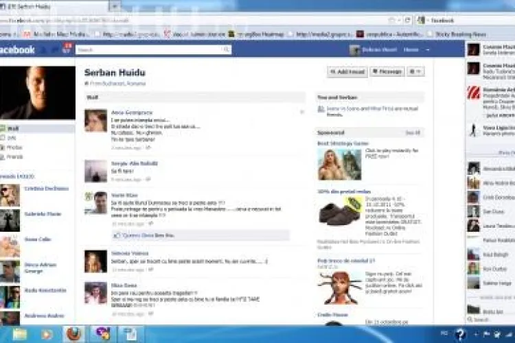 Serban Huidu incurajat pe Facebook, dupa accidentul de la Brasov