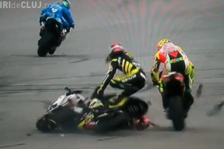 Accident teribil la Sepang in Moto GP! Marco Simoncelli a murit VIDEO