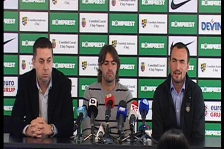 De ce nu a mai intrat Emil Szolomajer in teren la meciul U Cluj - Kuban VIDEO