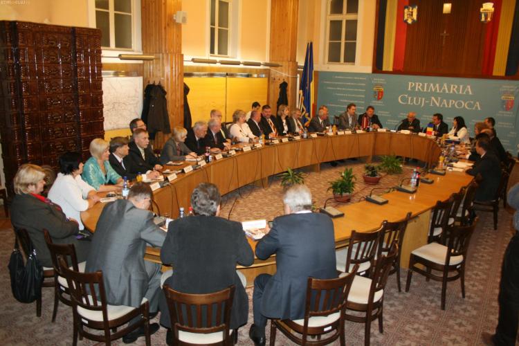 O delegatie din Letonia s-a intalnit cu reprezentantii Consiliului Local