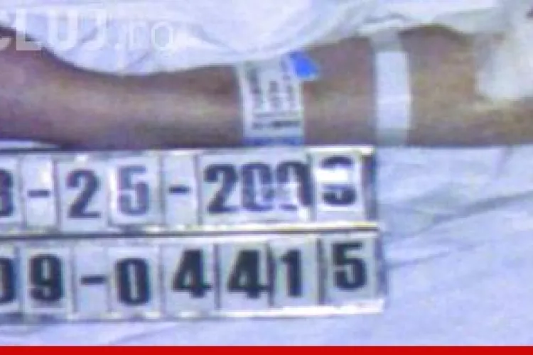 Fotografie socanta cu Micheal Jackson mort FOTO