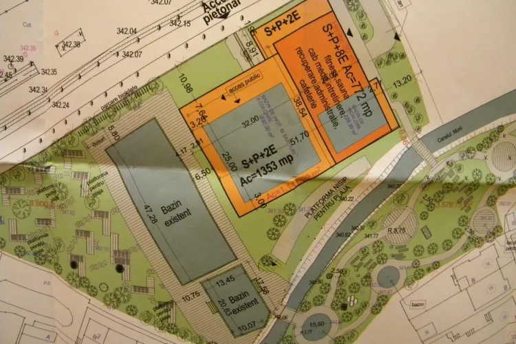 Cladire de 8 etaje peste strandul Muncipal de langa Cluj Arena! Vezi proiectul