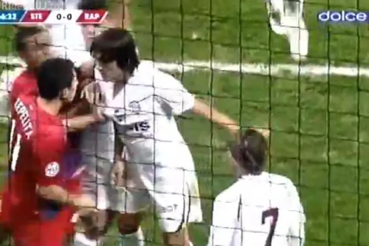 Bataie la meciul Steaua Rapid VIDEO