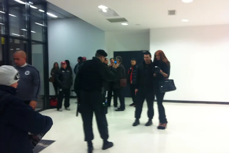 Bianca Dragusanu l-a adus si pe Capatos la meciul U Cluj - Dinamo FOTO