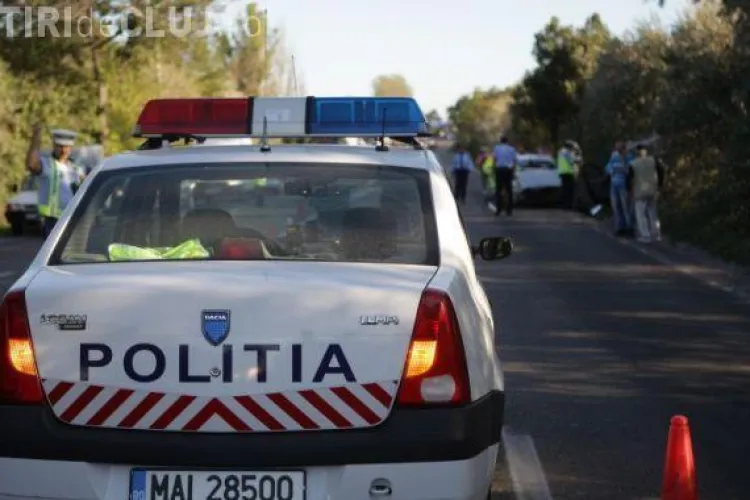 Accident la Camarasu! Sofer cercetat de politie pentru ca a parasit locul accidentului