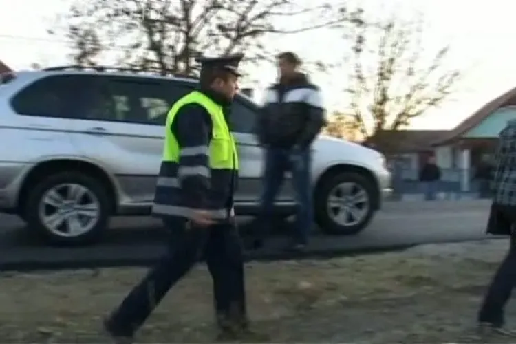 Jurnalisti impinsi in sant de politie la Dej VIDEO