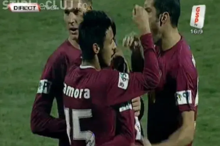 Gol Celestino! FC Brasov - CFR Cluj 1-1 VIDEO