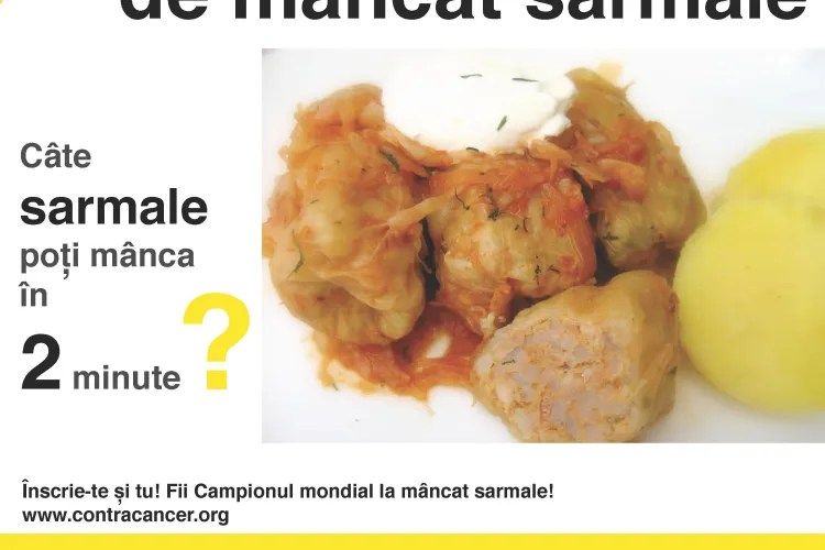 Campionatul Mondial de mancat sarmale la Cluj